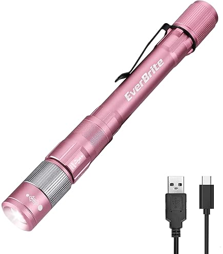 EverBrite Pen Light, Rechargeable Pen Flashlights, 300 Lumens